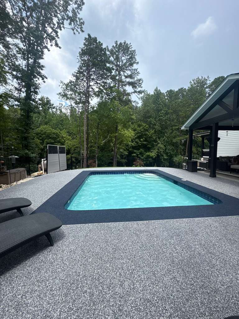Rubber Stone cushioned surface