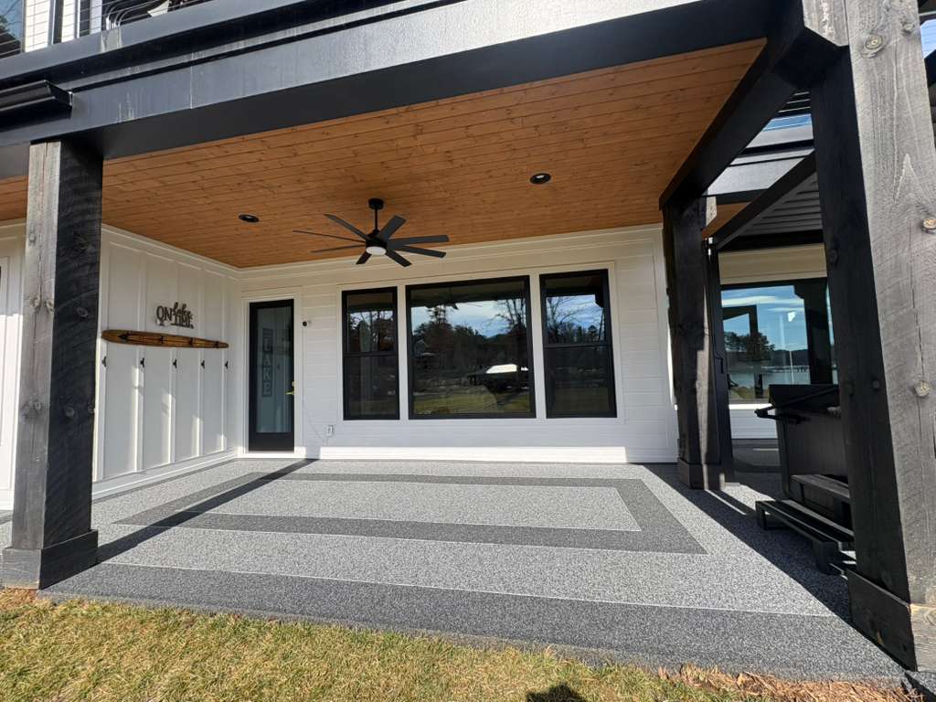 Vuba Stone patio finish