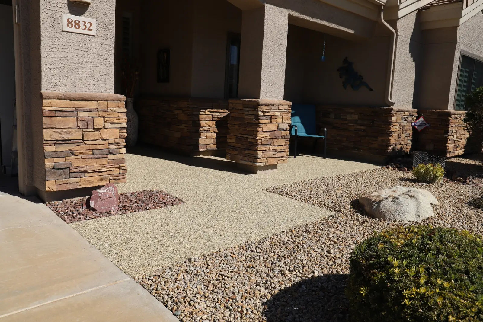 Vuba Stone front walkway