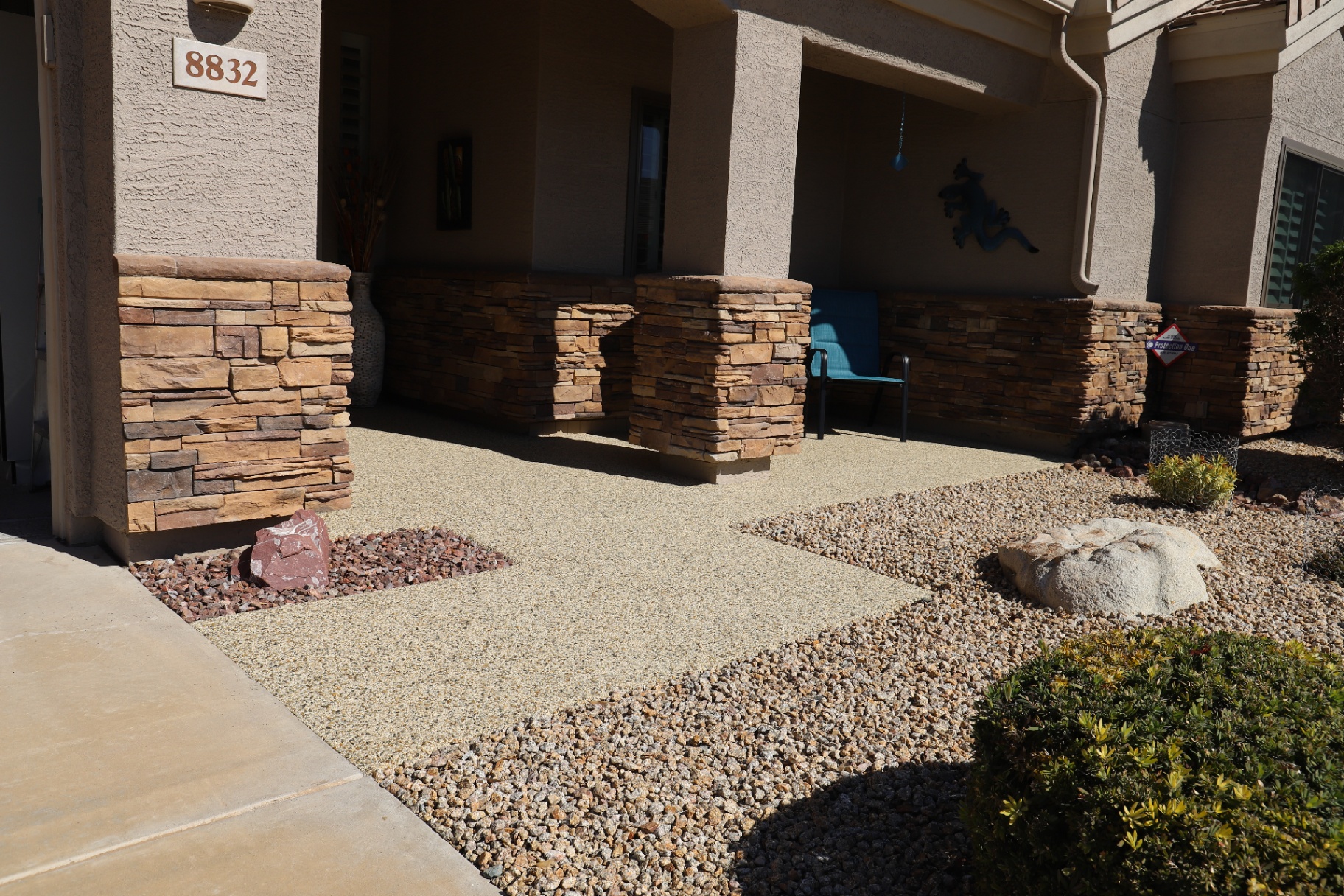 Vuba Stone front walkway
